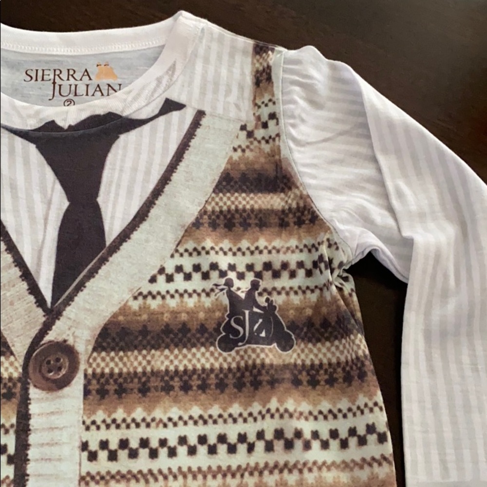 Sierra Julian Long Sleeve Top NWT, 2 yo